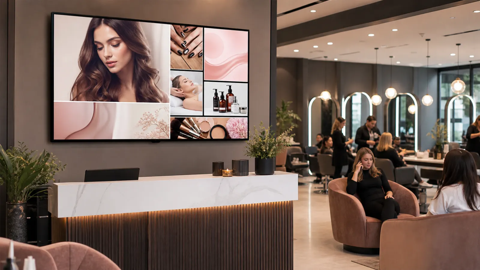 Ejemplo de Salón de belleza, foto 1
