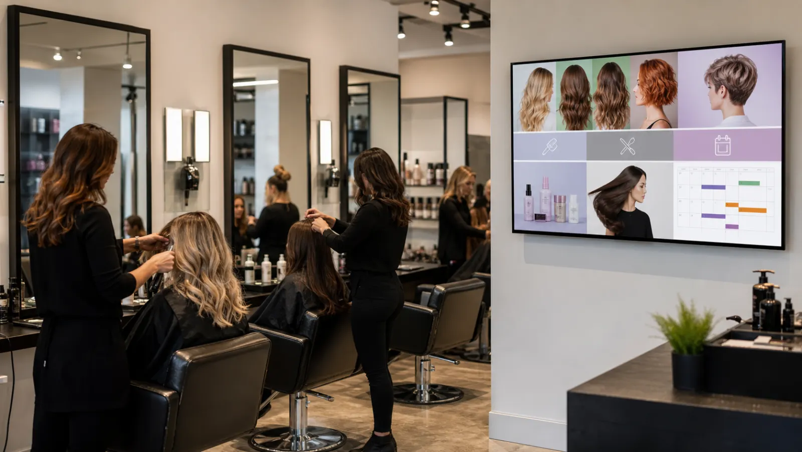 Ejemplo de Salón de belleza, foto 2
