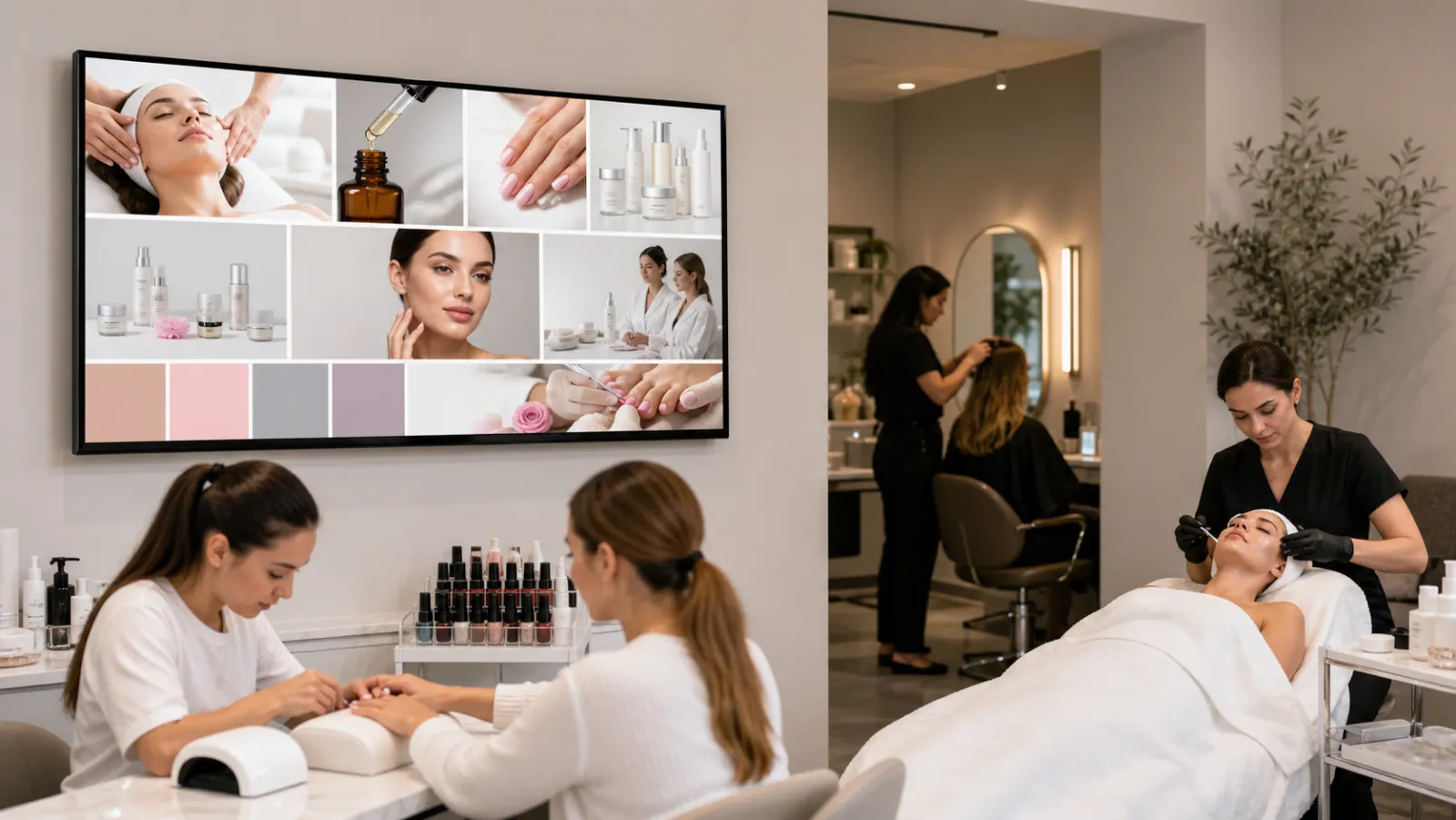 Ejemplo de Salón de belleza, foto 3