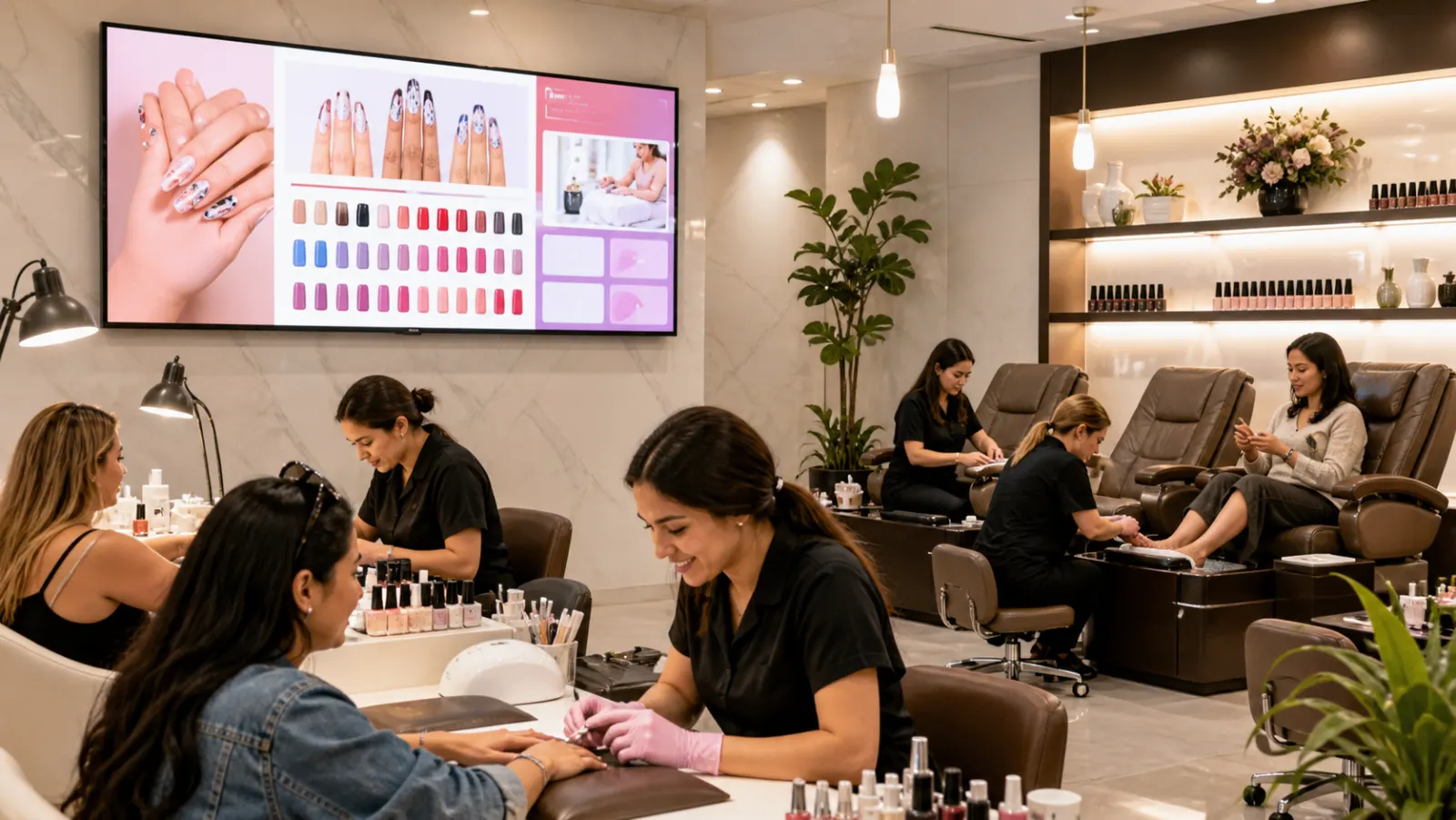 Ejemplo de Salón de belleza, foto 4